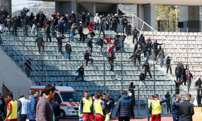Ένταση και διακοπή στο Νίκη Βόλου-ΑΕΛ