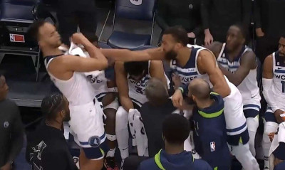 ΝΒΑ: Απίστευτο - Γρονθοκόπησε συμπαίκτη του ο Γκομπέρ (Video)