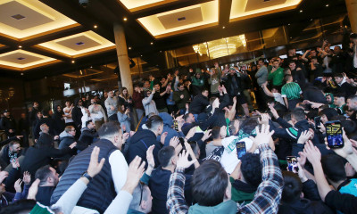 Παναθηναϊκός-Ολυμπιακός: Πανζουρλισμός στο ξενοδοχείο των «πράσινων»