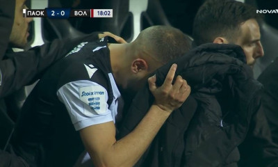 ΠΑΟΚ: Συγκλονιστική στιγμή, έκλαιγε με λυγμούς ο Ελ Καντουρί – Κάταγμα ο Μπράμπετς στον Άρη