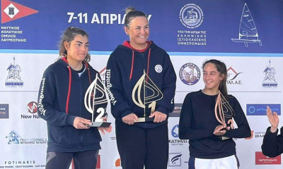 Ιστιοπλοΐα: Όλα πρίμα στο πανελλήνιο πρωτάθλημα ILCA 6 του ΝΑΟ Λαυρεωτικής