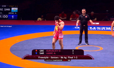 Πάλη: Πρωταθλητής Ευρώπης ο Κουρουγκλίεφ - Δεύτερο μετάλλιο για την Ελλάδα!