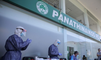 Παναθηναϊκός: Δεν μειώθηκαν τα κρούσματα σε ποδοσφαιριστές