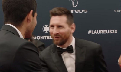 Απίθανη αντίδραση Αλκαράθ στην πρώτη συνάντηση με τον Μέσι - Δεν του άφηνε το χέρι