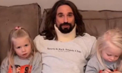 Μήνυμα Σβεντ μετά τη δολοφονική επίθεση χούλιγκανς - Σπίτι του με κολάρο και τις κόρες του αγκαλιά