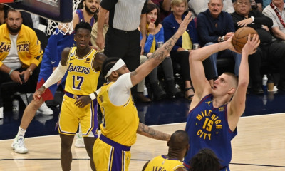 NBA: Ο «τριπλός» Γιόκιτς έκανε το 1-0 για τους Νάγκετς κόντρα στους Λέικερς (video)