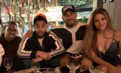 Σακίρα - Χάμιλτον: Σε δείπνο μετά το ισπανικό Grand Prix - Οι αγκαλιές και οι φήμες για ειδύλλιο