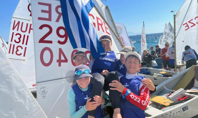 Με πέντε ιστιοπλόους η ελληνική αποστολή για το Παγκόσμιο Πρωτάθλημα Όπτιμιστ της Ισπανίας