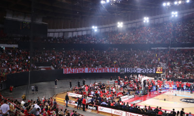 Ολυμπιακός - Παναθηναϊκός: Πρόστιμο στους «ερυθρόλευκους» για το Game 3 στο ΣΕΦ