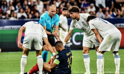 Γαλλία - Ελλάδα: Άγριο «κράξιμο» Equipe σε Λαόθ | «Δεν έδωσε τρία πέναλτι στον Εμπαπέ» (videos)