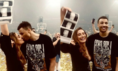 Θα γίνει πατέρας ο Έξουμ, το έμαθε στο παρκέ!