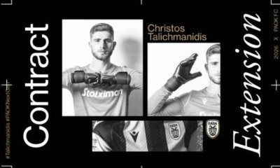 ΠΑΟΚ: Ανανέωσε ο Ταλιχμανίδης για άλλα δύο χρόνια