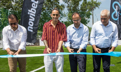 Η Novibet παραδίδει στους πολίτες των Σερρών το νέο γήπεδο ποδοσφαίρου «Κώστας Τσιμίκας»