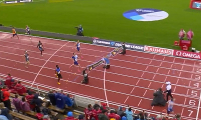 Στίβος: Ακτιβιστές μπήκαν μπροστά από τον τερματισμό των 400μ. | Παραλίγο να τραυματιστούν αθλητές