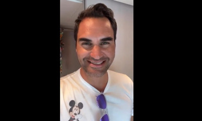 Οι ευχές του Φέντερερ στον Παύλο Τσιτσιπά και τα χαιρετίσματα στον Στέφανο