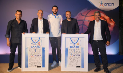 Ο ΟΠΑΠ εύχεται «καλή επιτυχία» στην Εθνική Ομάδα Μπάσκετ