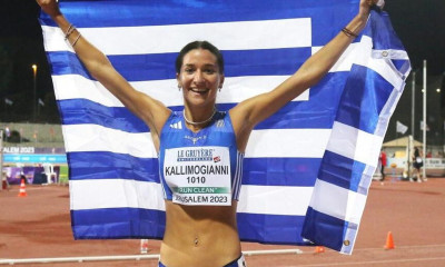Στίβος: Χάλκινο μετάλλιο με πανελλήνιο ρεκόρ για Καλλιμογιάννη