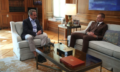 Επικοινωνία Μητσοτάκη με τον πρόεδρο της UEFA και συνάντηση στο Μέγαρο Μαξίμου μαζί με το Big-4