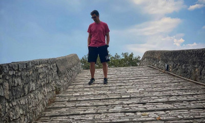 Απόστολος Ρουβάς: Στην Άρτα με την εγκυμονούσα σύντροφό του