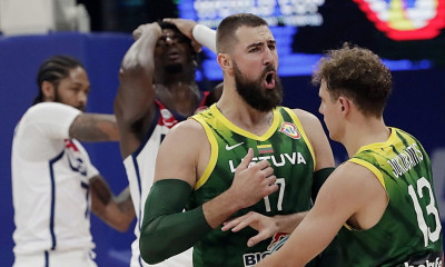 «Βόμβα» μεγατόνων στο Μουντομπάσκετ 2023 - Η Λιθουανία σόκαρε τις ΗΠΑ