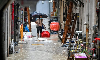 Από τις πλημμύρες στο Χονγκ Κονγκ έως την κακοκαιρία Daniel - Τα ακραία καιρικά φαινόμενα παγκοσμίως