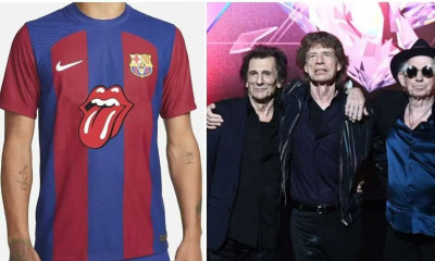 Βγάζει… γλώσσα η Μπαρτσελόνα προς τιμήν των Rolling Stones