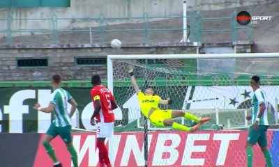 Η απόκρουση της χρονιάς! Έβγαλε απίθανο σουτ με μυθική «πτήση» στο... παραθυράκι του (video)