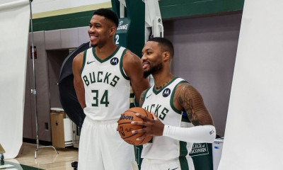 Ο Λίλαρντ εκθείασε τον Γιάννη Αντετοκούνμπο: «Θα παίξω δίπλα στον καλύτερο παίκτη του NBA»