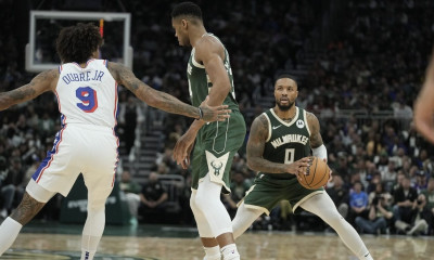 NBA: Τρομερός Λίλαρντ στο ντεμπούτο του | Νέο ρεκόρ Αντετοκούνμπο και νίκη οι Μπακς (videos)