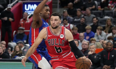 NBA: Οι Πίστονς έβαλαν τέλος στο σερί με Μπουλς παρά το ρεκόρ καριέρας του ΛαΒίν (vids)