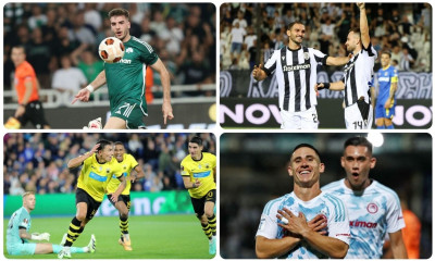 Μεγάλη ευρωπαϊκή βραδιά για την Ελλάδα - Σκληρές «μάχες» για Παναθηναϊκό, ΠΑΟΚ, ΑΕΚ και Ολυμπιακό