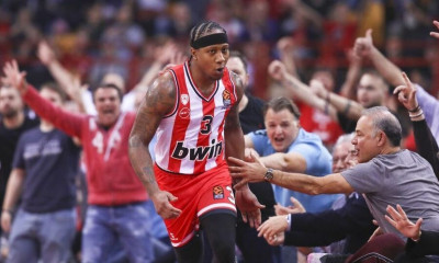 Euroleague, Ολυμπιακός - Ζαλγκίρις 89-72: Τρίποντη «καταιγίδα» στη βραδιά του Κάνααν - H βαθμολογία