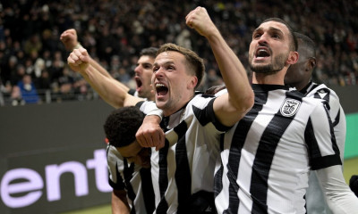 Conference League, Άιντραχτ Φρανκφούρτης - ΠΑΟΚ 1-2: Τεράστιο «διπλό» και πρωτιά (vids)