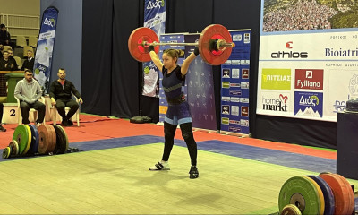 Άρση Βαρών: Ρεκόρ Ευρώπης από την 15χρονη Μαρία Στρατουδάκη και 5 πανελλήνια ρεκόρ