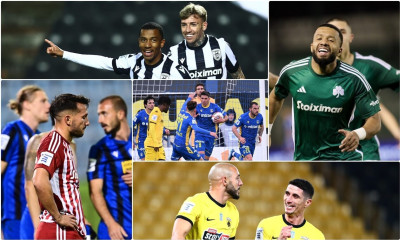 Super League: Ποδαρικό με νίκες για ΠΑΟΚ, Παναθηναϊκό και ΑΕΚ - Σοκ για Ολυμπιακό | Η βαθμολογία