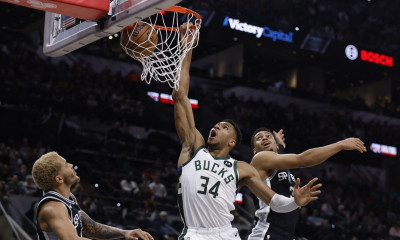 NBA: «Καθάρισε» με 44άρα του Σπερς ο Αντετοκούνμπο - Τα αποτελέσματα (vids)