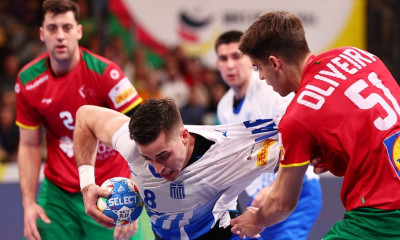 Χάντμπολ, Εθνική Ελλάδας: Ήττα στην πρεμιέρα στο Euro από Πορτογαλία