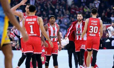Euroleague: «Ανάσα» Ολυμπιακού, μεγάλες νίκες Εφές και Μπασκόνια