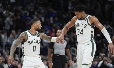 NBA: Πέρασαν από το Ντιτρόιτ οι Μπακς με Αντετοκούνμπο και Λίλαρντ