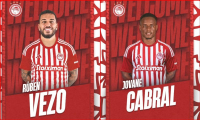 Μεταγραφές, Ολυμπιακός: Εκρηκτικό φινάλε - Ανακοίνωσε Βέζο και Καμπράλ