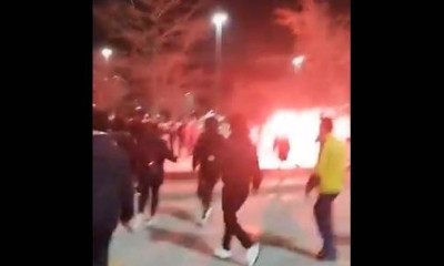 «Άγριο» ξύλο στην Τουρκία: Συμπλοκές οπαδών μετά το Φενέρμπαχτσε – Μπεσίκτας (vids)