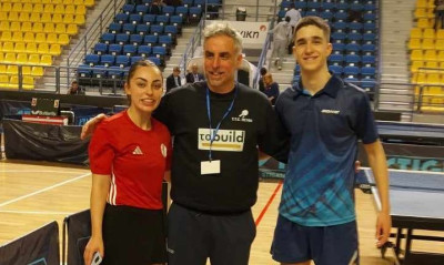 Μανωλόπουλος/Παπαδημητρίου πρωταθλητές Ελλάδας 2024 στο διπλό μικτό Κ21