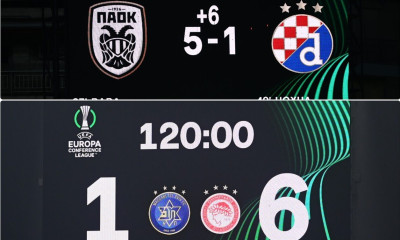 Conference League: Τα highlights από τις επικές προκρίσεις ΠΑΟΚ και Ολυμπιακού (videos)