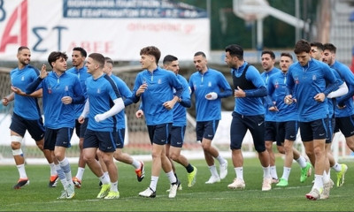 Εθνική ομάδα: Προπονήθηκε στη Νέα Σμύρνη