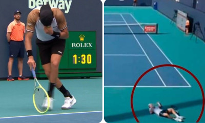 Miami Open: «Πέφτουν» ο ένας μετά τον άλλον - Αδιαθεσία και ο Μπερετίνι μετά την κατάρρευση του Καζό