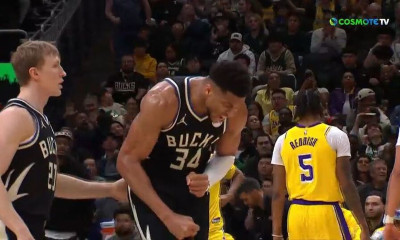 NBA: Νέα εμφάνιση MVP για Αντετοκούνμπο - Ήττα για Μπακς από Λέικερς έπειτα από δύο παρατάσεις