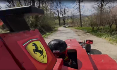 Μονοθέσιο της Formula 1 κάνει βόλτες στα βουνά της Βοσνίας