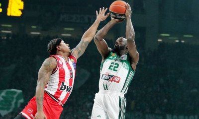 Παναθηναϊκός AKTOR - Ολυμπιακός: Χάνουν το ντέρμπι του ΟΑΚΑ οι Γκραντ και Πετρούσεφ