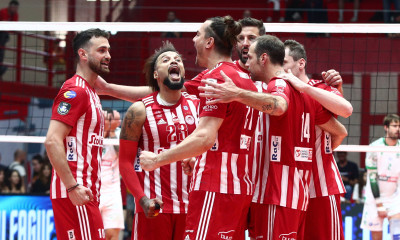Ολυμπιακός – Παναθηναϊκός 3-0: Ένα βήμα μακριά από τον τίτλο στη Volley League