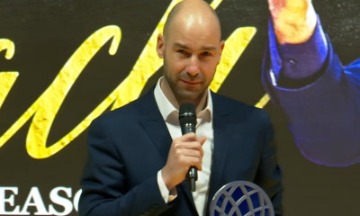 Βασίλης Σπανούλης: Κορυφαίος προπονητής του BCL – Η συγκίνηση και το «ευχαριστώ τη γυναίκα μου»